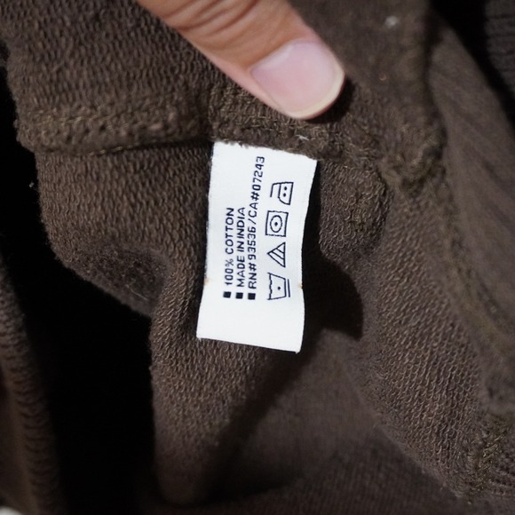 Ecko Unltd Brown Full Zip Knit‎ Cardigan Sweater Menswear Style Large - Picture 7 of 8